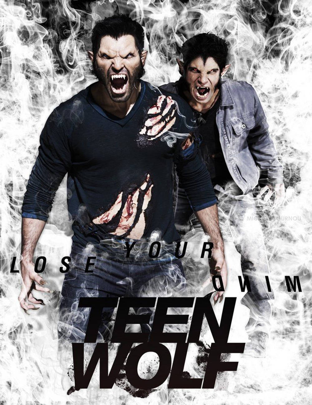 Teen Wolf Werewolves Scott And Derek Background