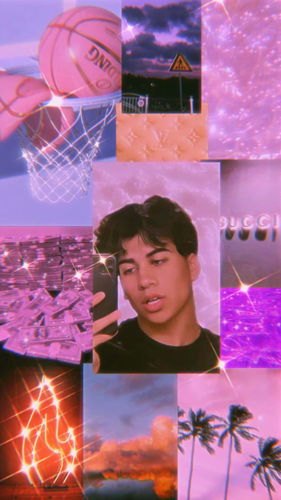 Teenage Boy Aesthetic Pastel Background