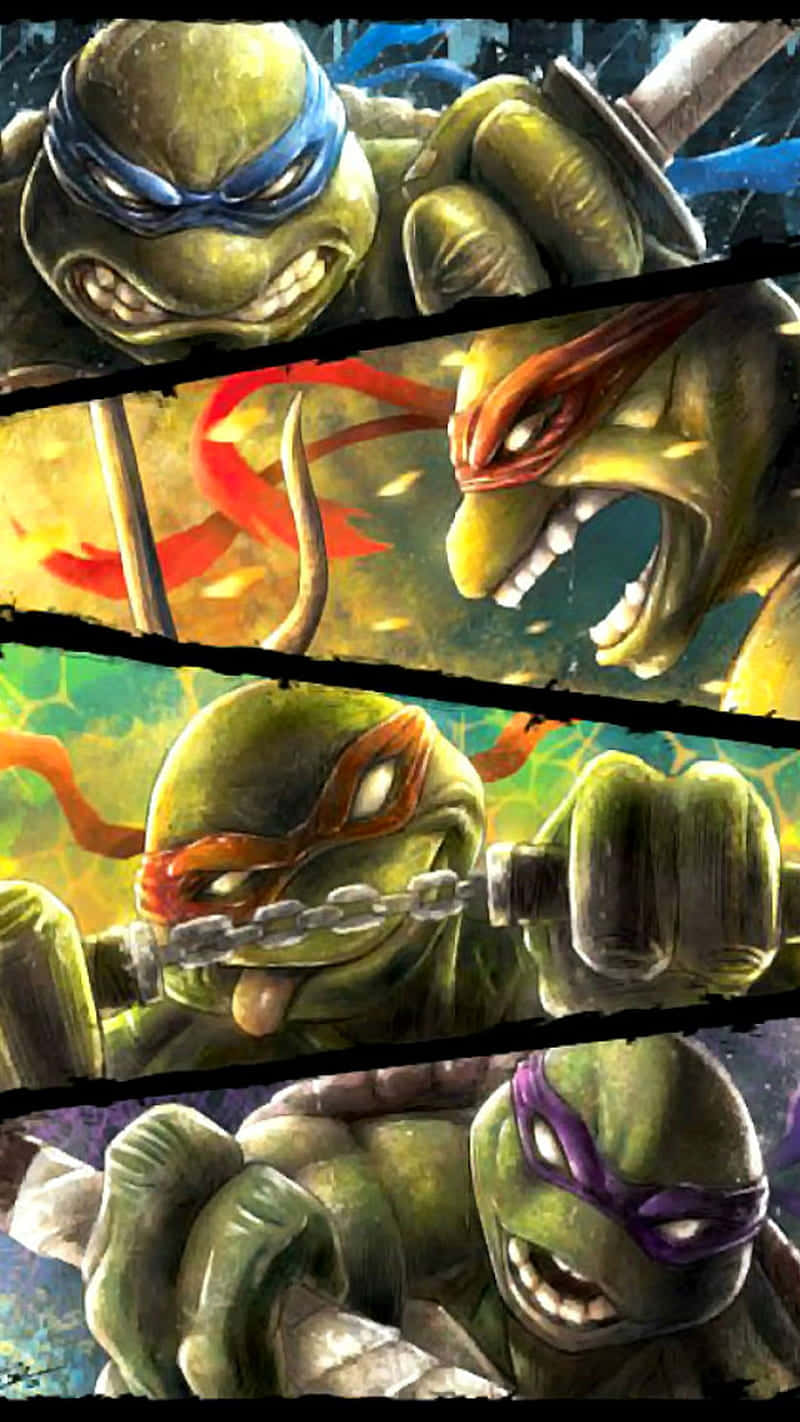 Teenage Mutant Ninja Turtles Are The Heroes In A Half-shell! Background