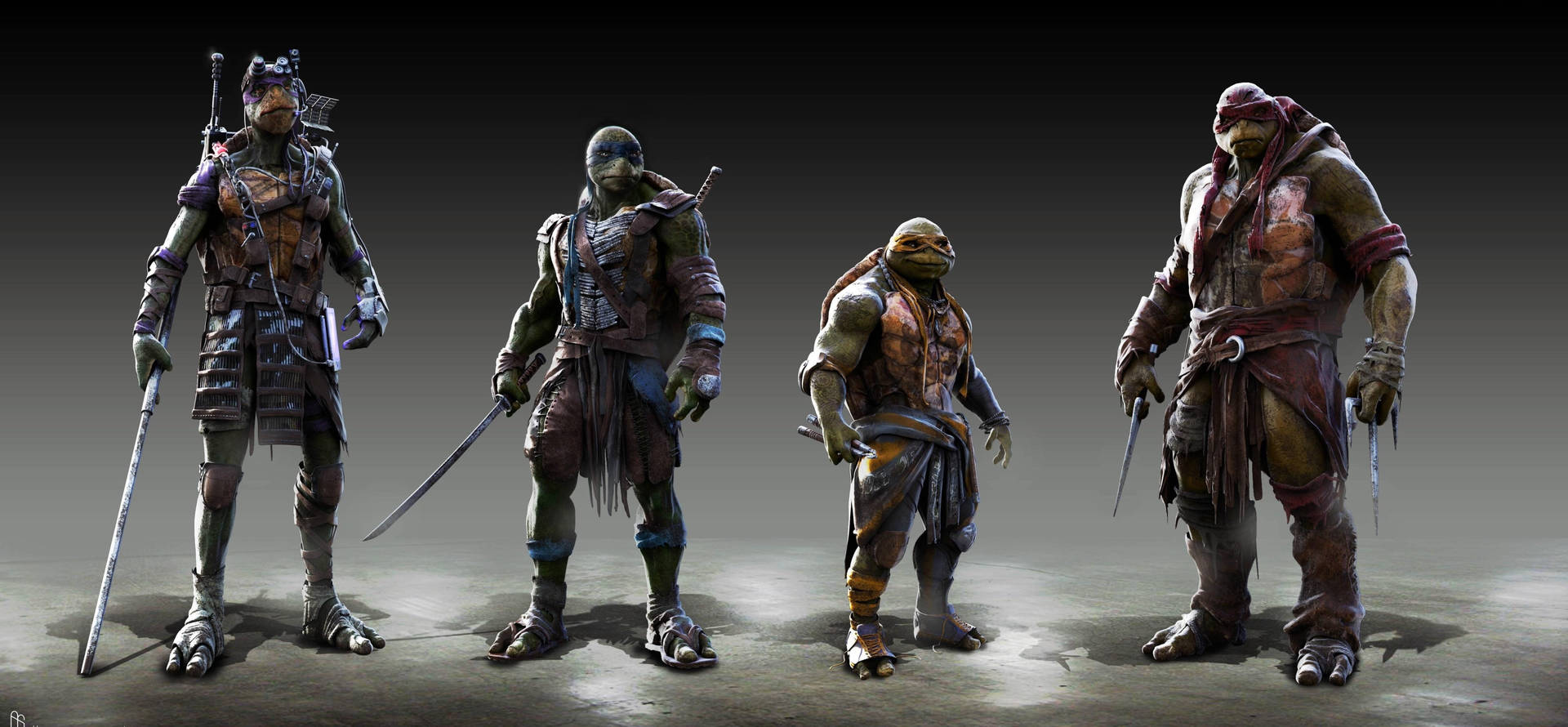 Teenage Mutant Ninja Turtles Height Difference Background