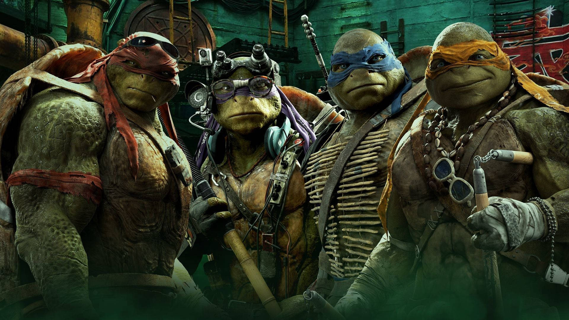 Teenage Mutant Ninja Turtles Movie Versions Background