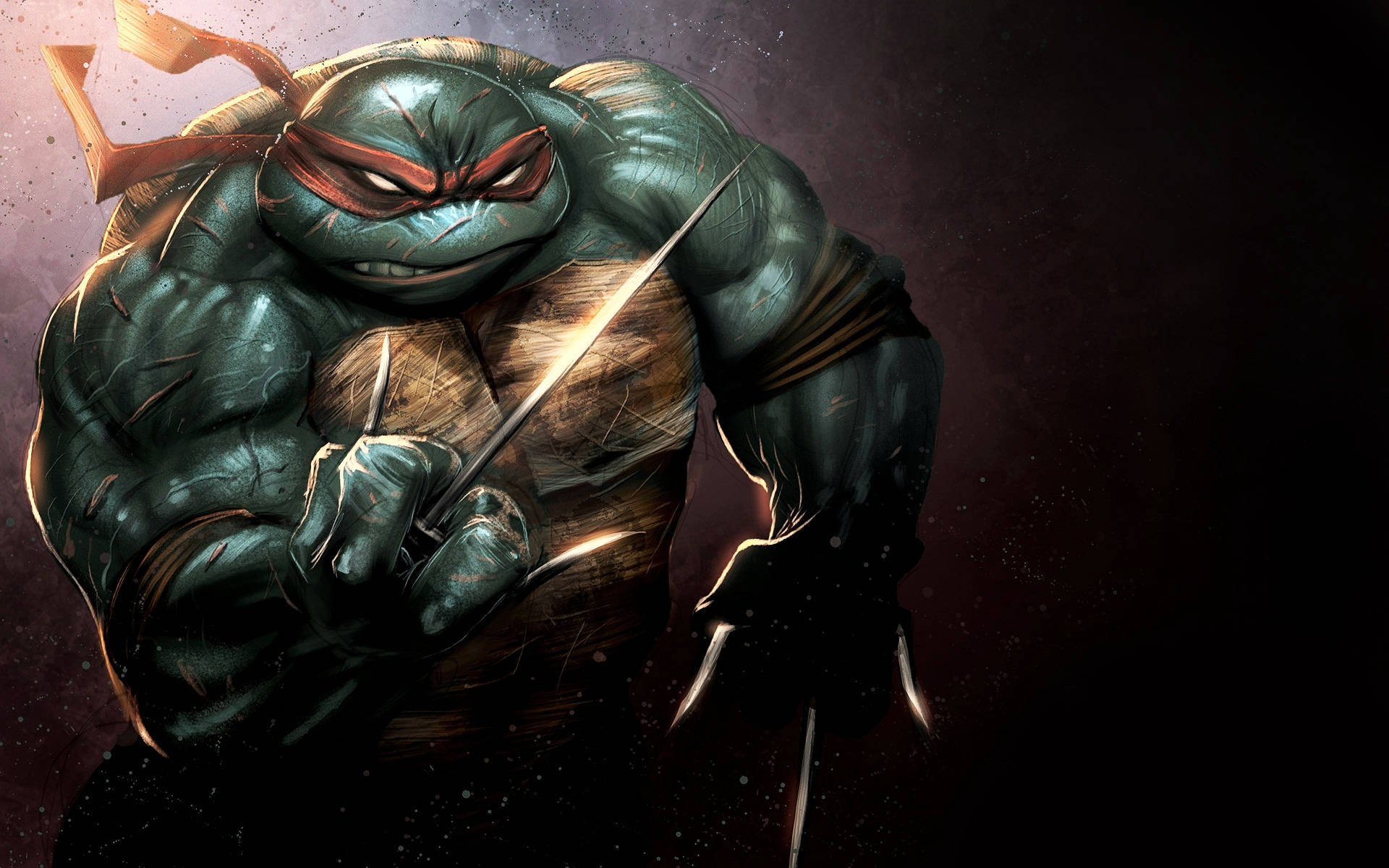 Teenage Mutant Ninja Turtles Rugged Raphael Background