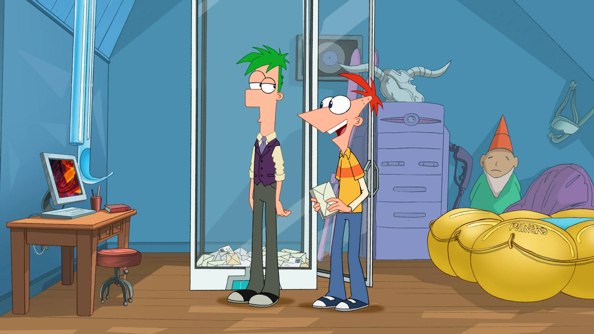 Teenage Phineas And Ferb Background