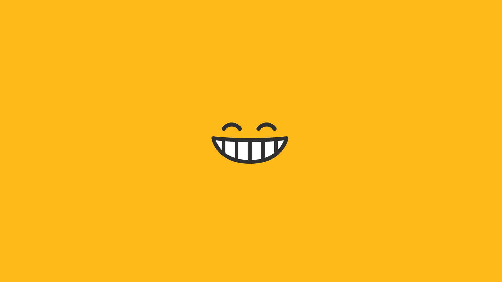 Teeth Happy Emoji Background