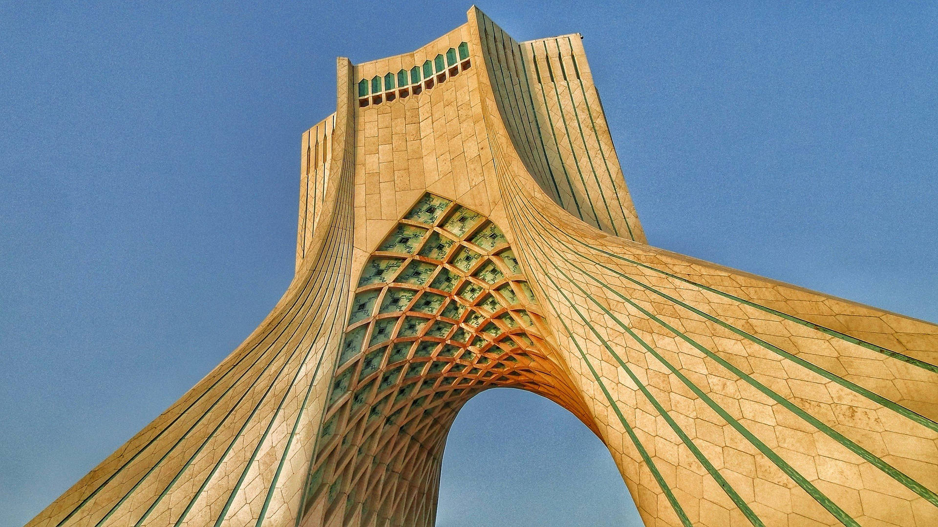 Tehran Azadi Tower Background