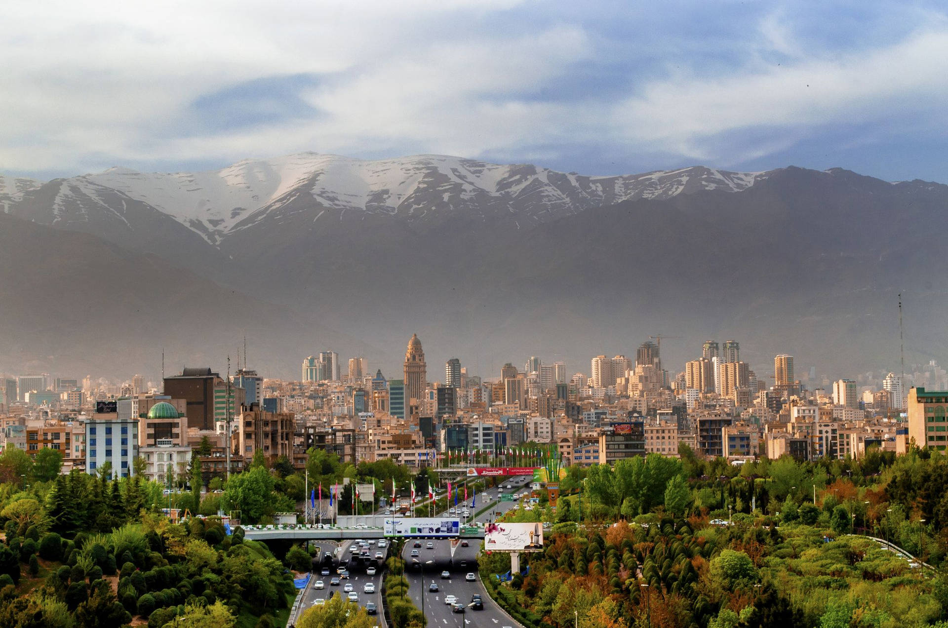 Tehran City Mountains