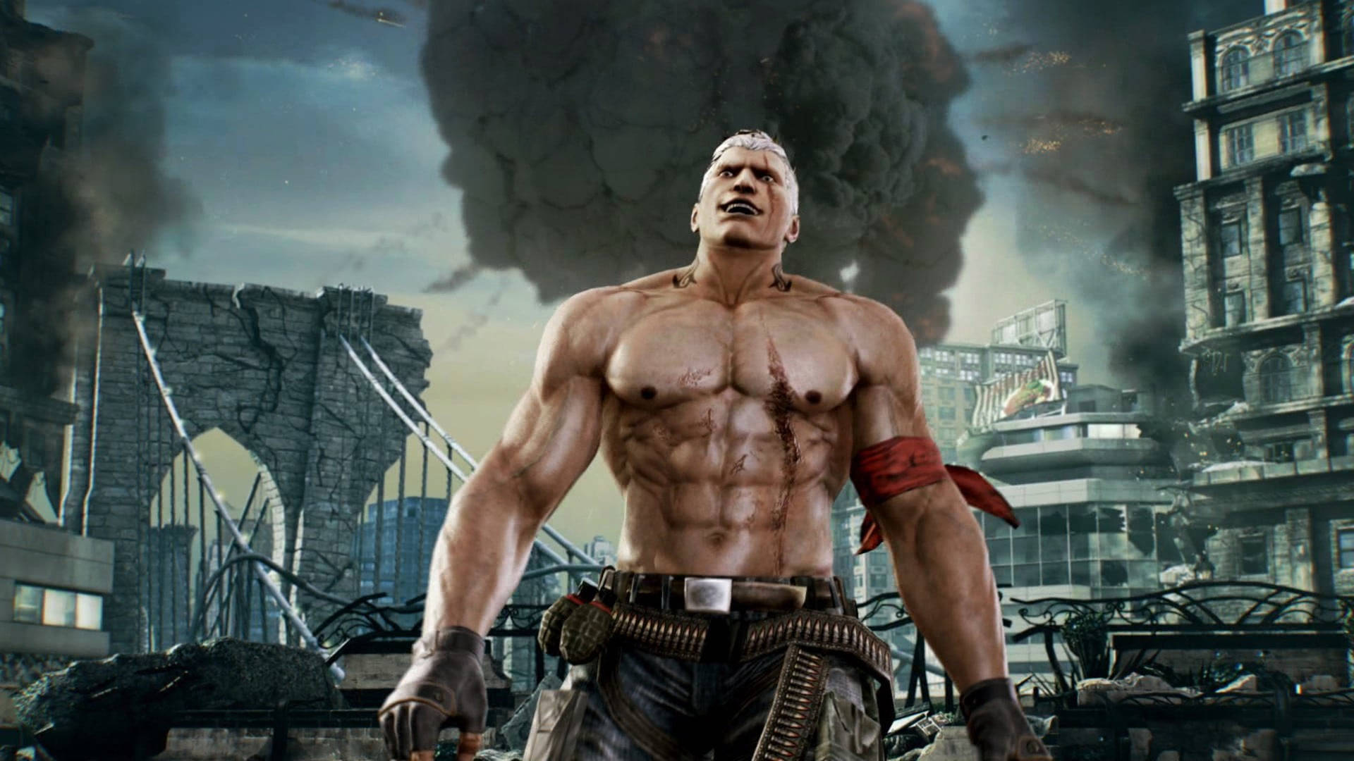 Tekken Fighter Bryan Fury Background