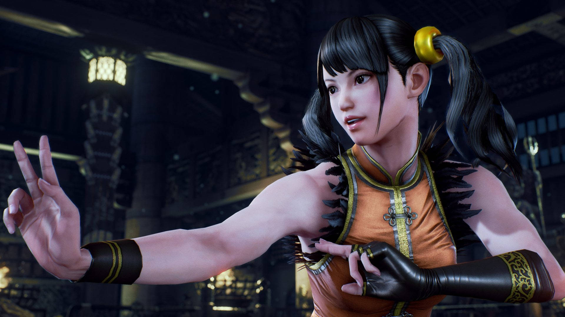Tekken Fighter Ling Xiaoyu Background