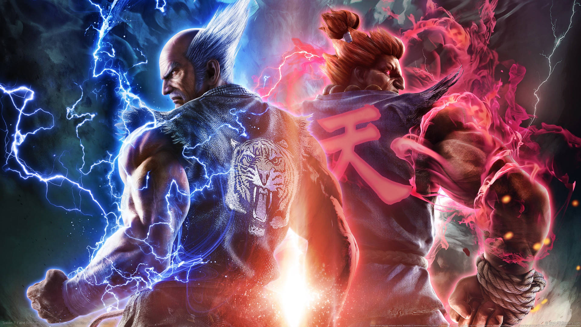 Tekken Heihachi Mishima And Akuma