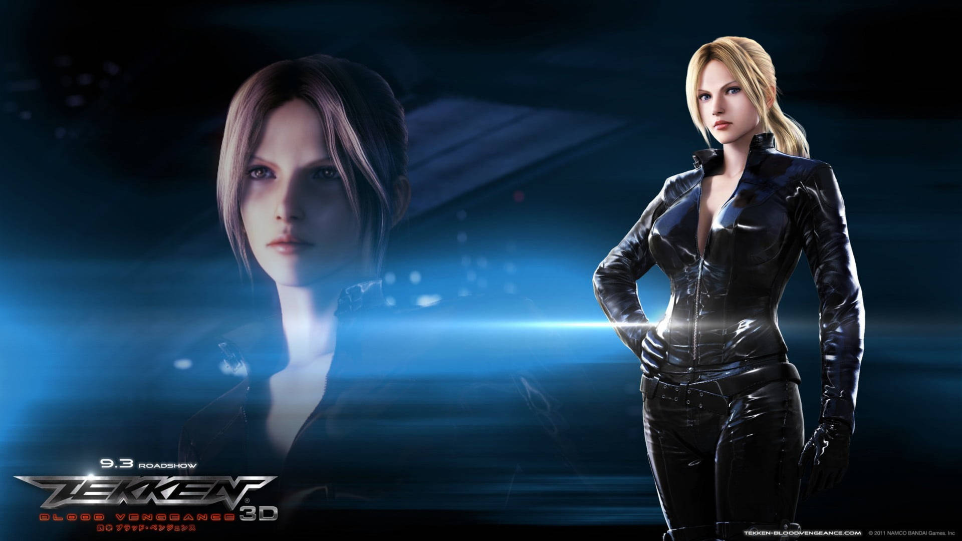 Tekken Nina Williams Digital Cover Background