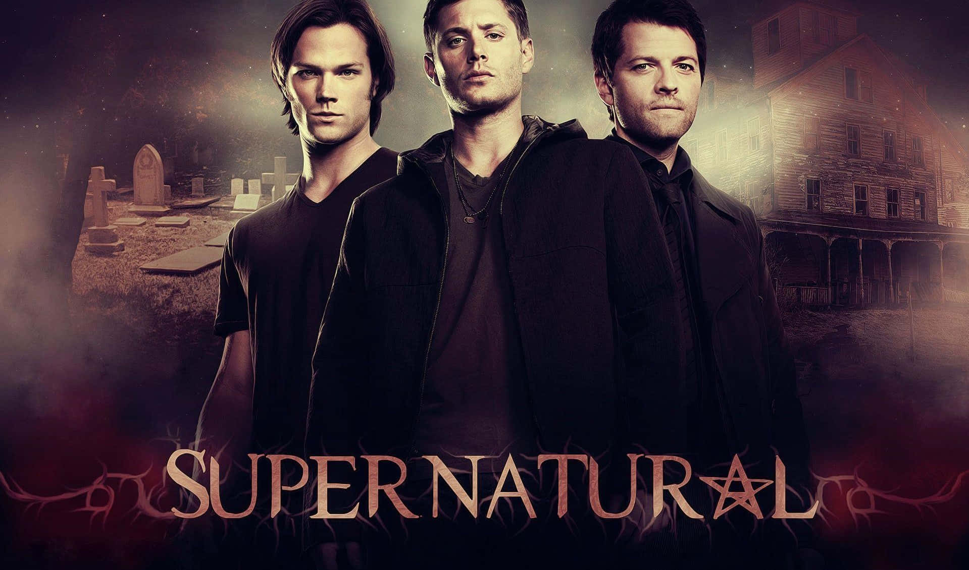 Television Advertisement Supernatural Poster Art Background