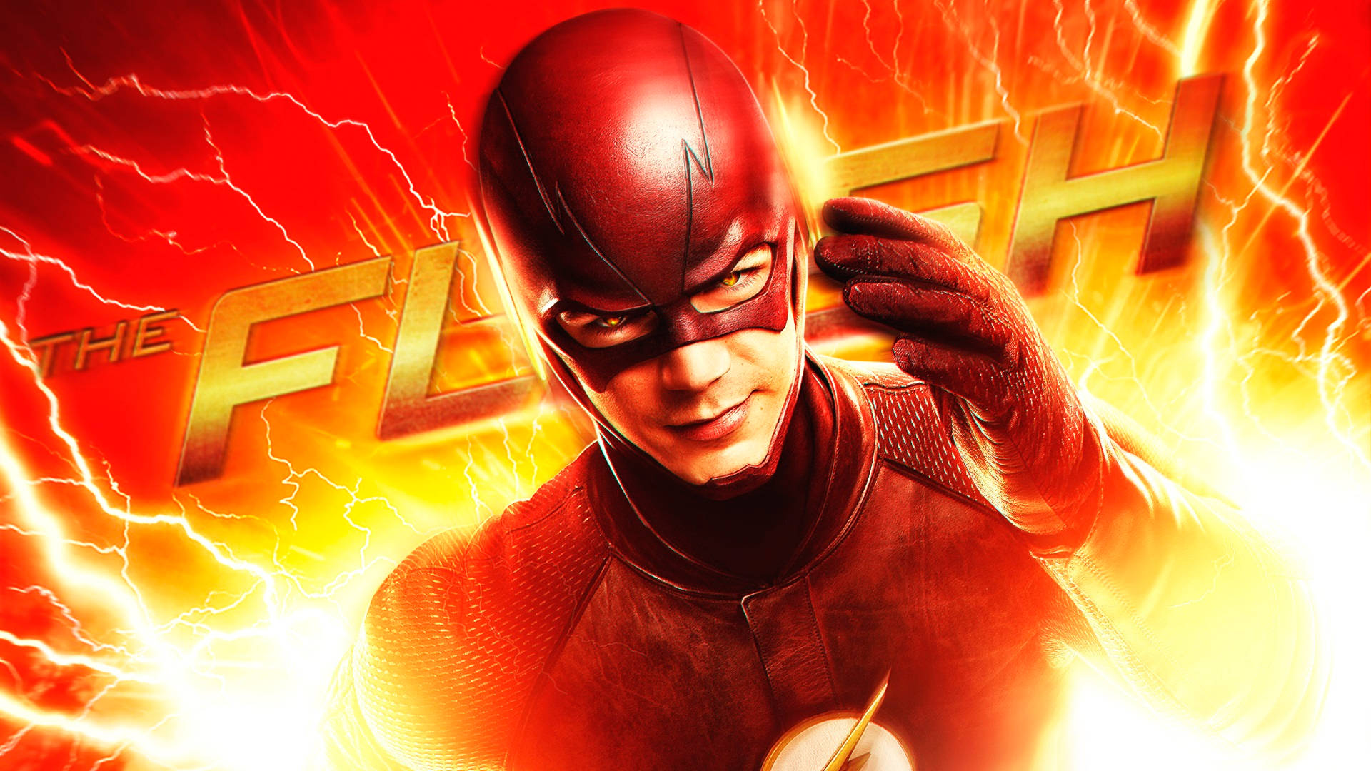 Television Poster The Flash Movie Background