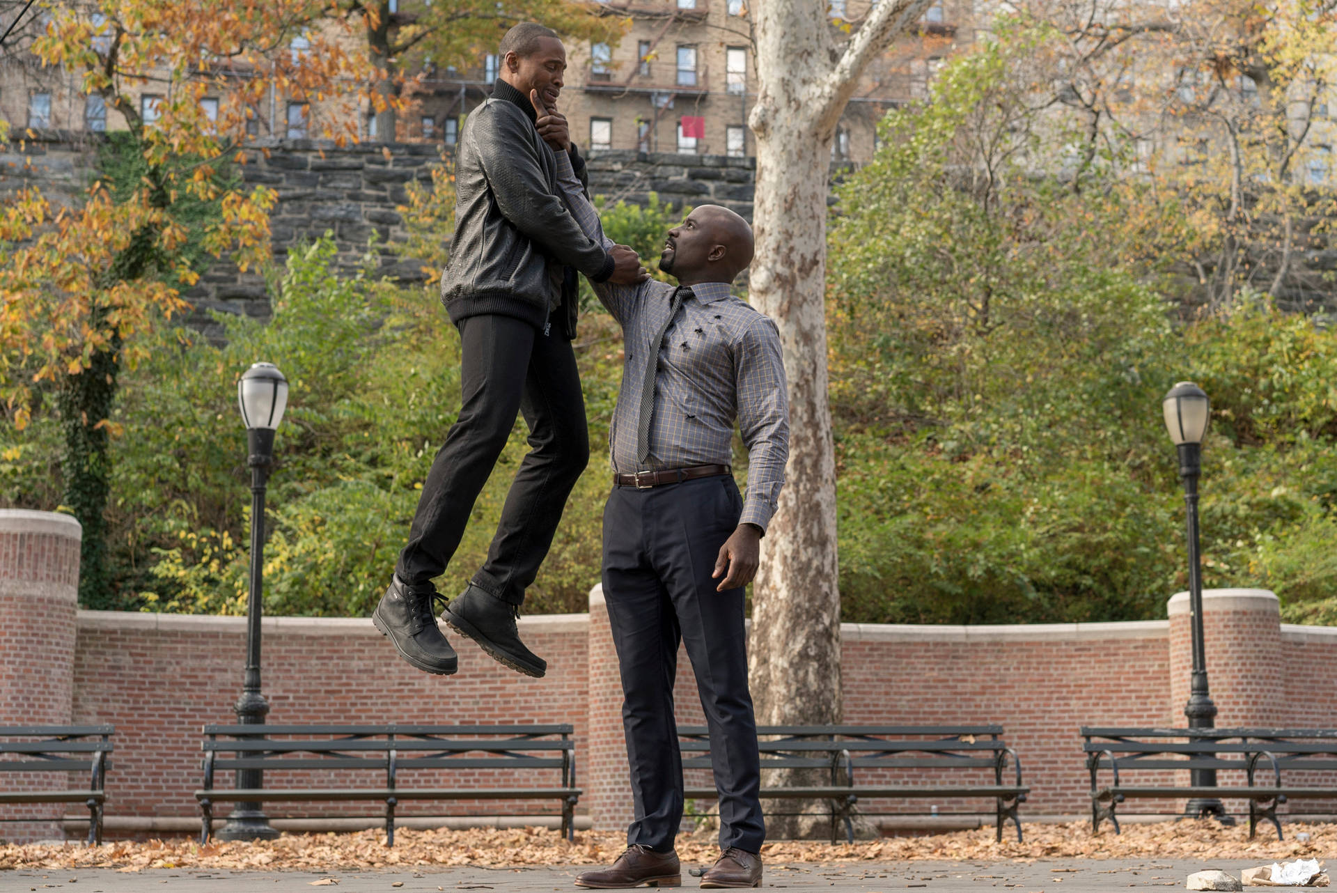 Television Still Netflix Luke Cage Background