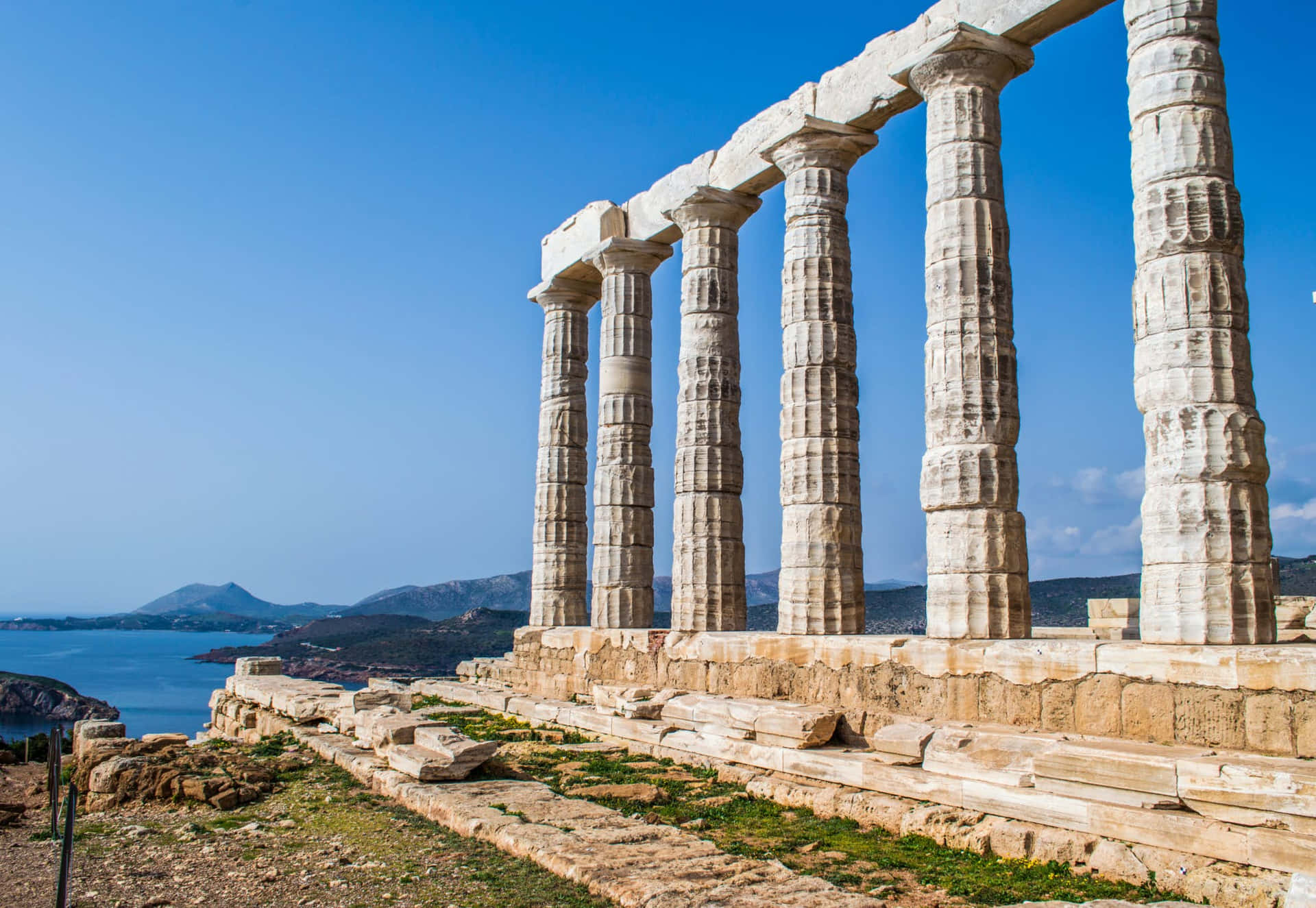 Temple Of Poseidon Hd