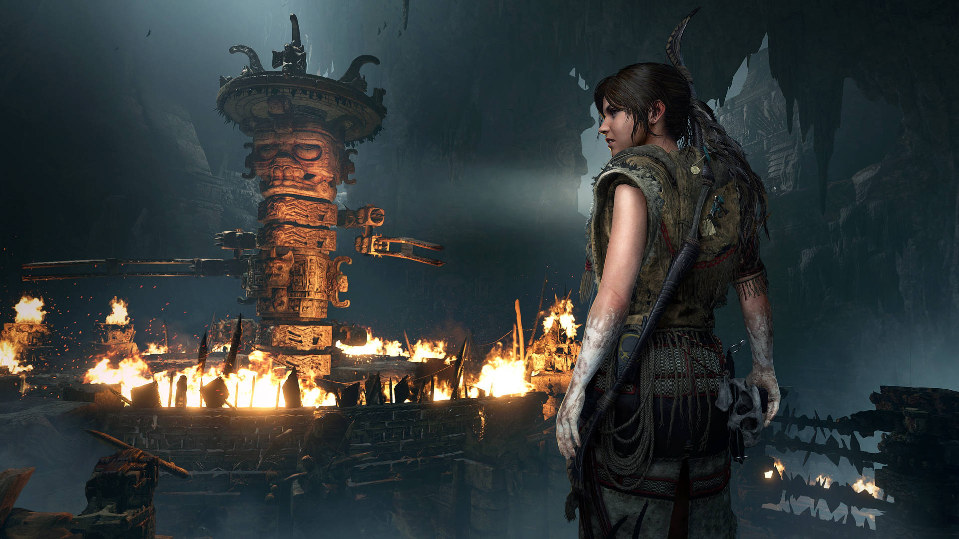Temple Of The Witch Tomb Raider Background