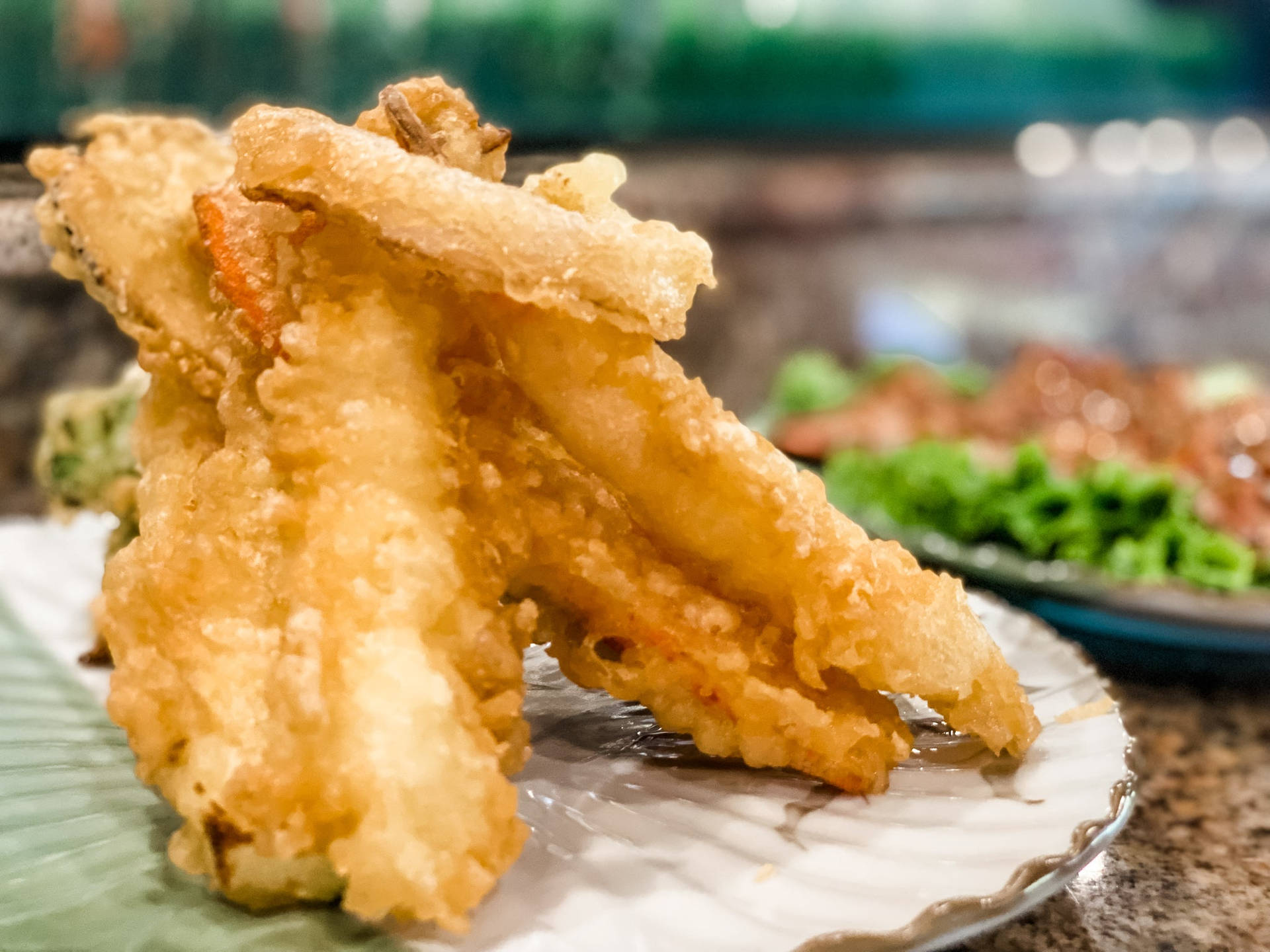 Tempura And Vegetable Meal