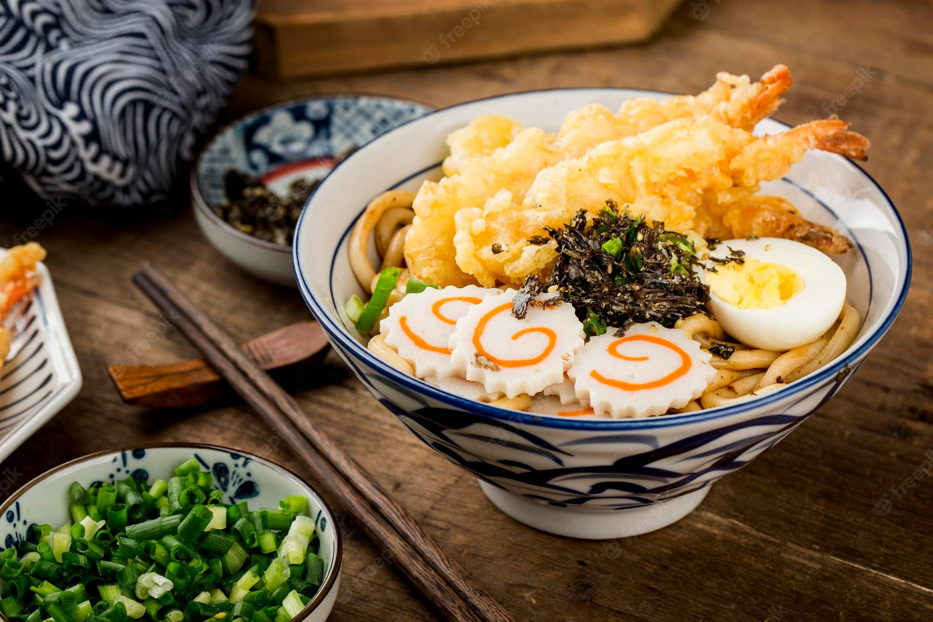 Tempura Seafood Noodles