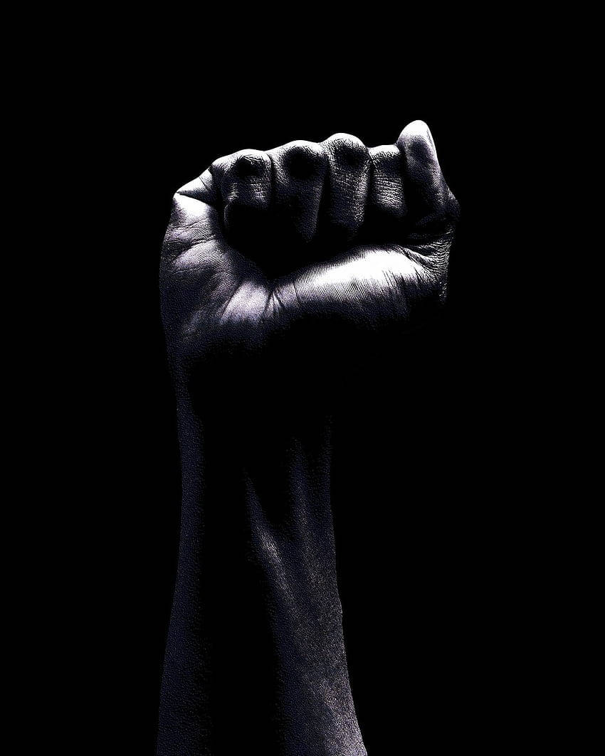 Tenacious Man's Fist Background