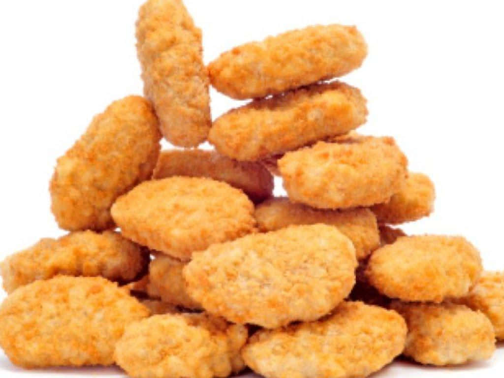 Tender Chicken Nuggets Background