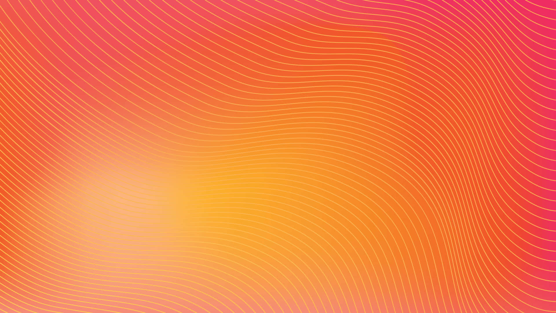 Tender Orange Wave Pattern Background