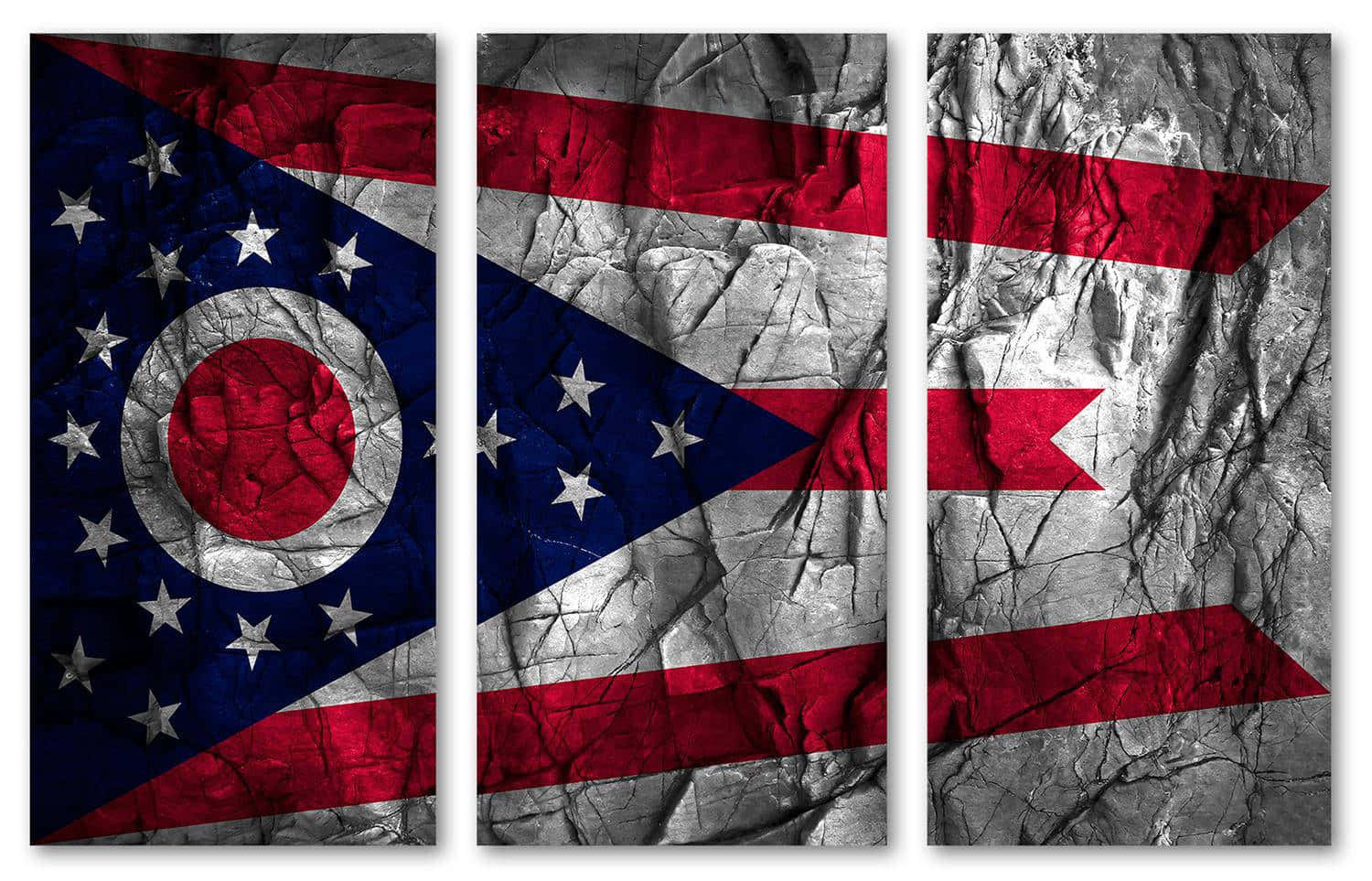 Tennessee Flag Flying Proudly Background