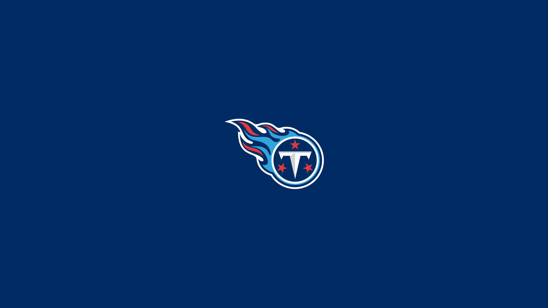 Tennessee Titans Logo On A Blue Background Background