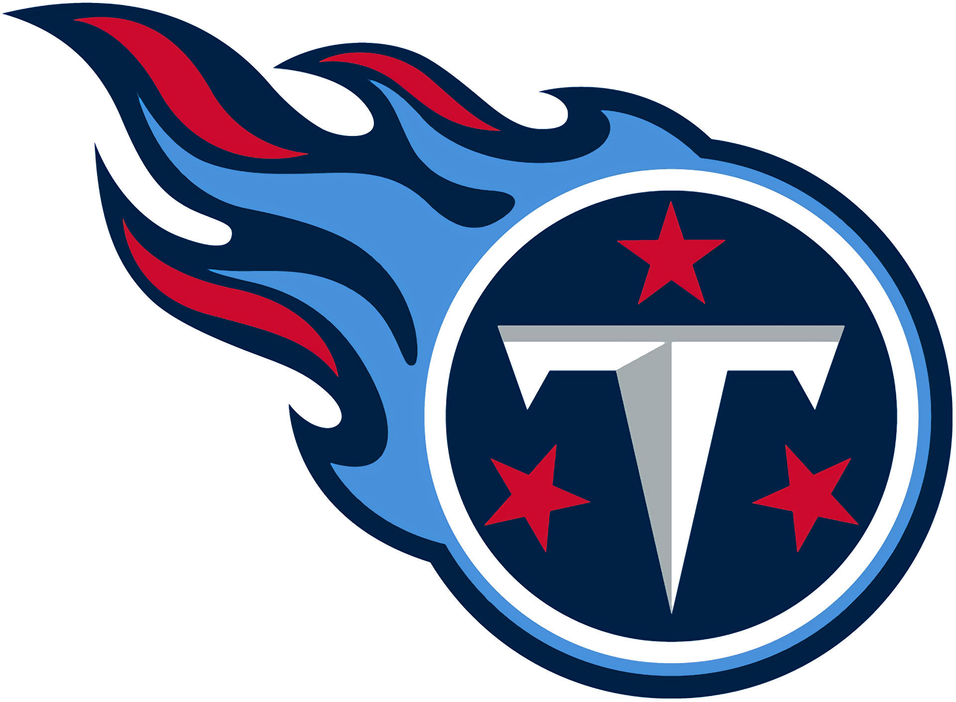 Tennessee Titans Logo White