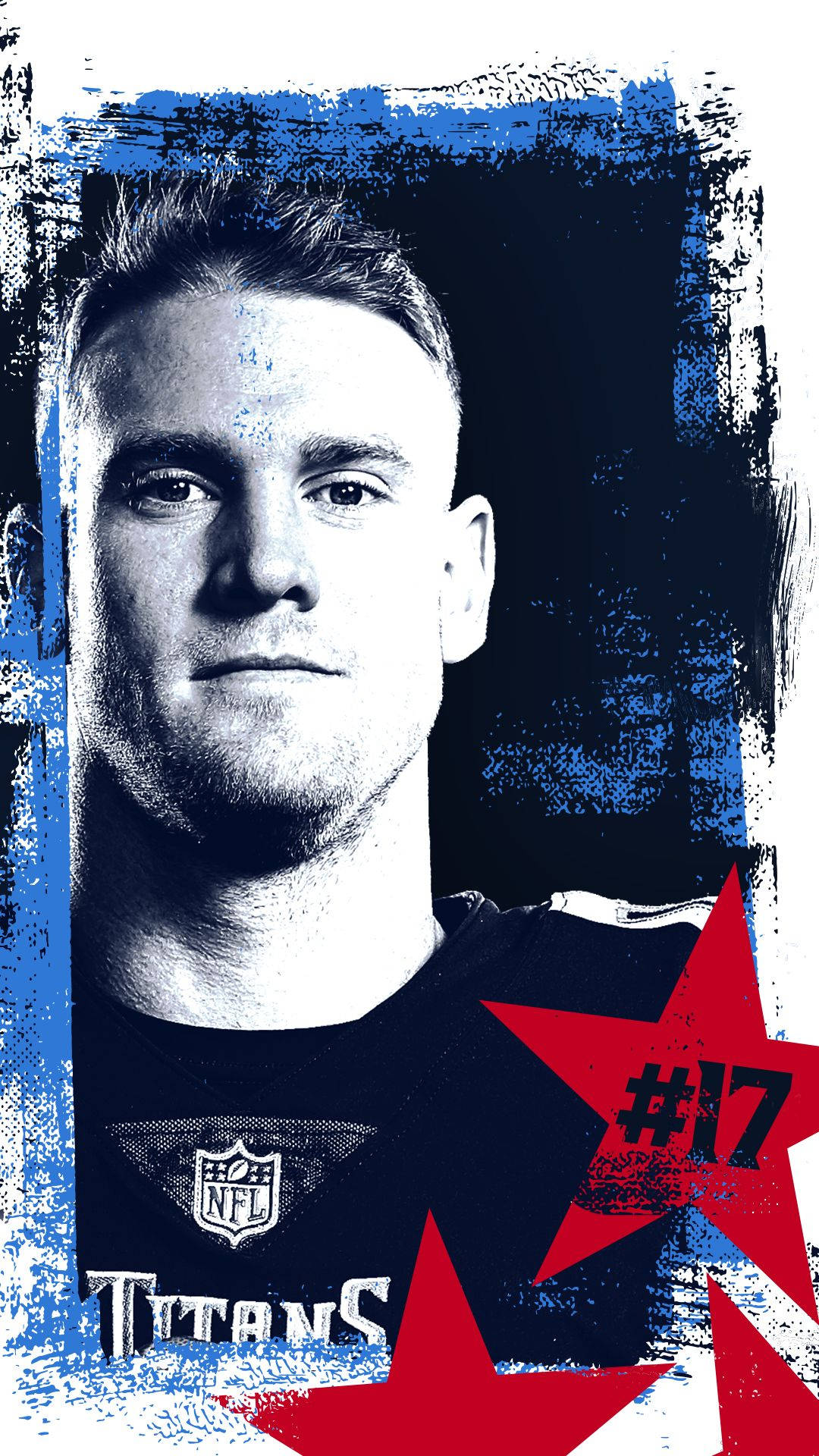 Tennessee Titans Player Number 17 Ryan Tannehill Background