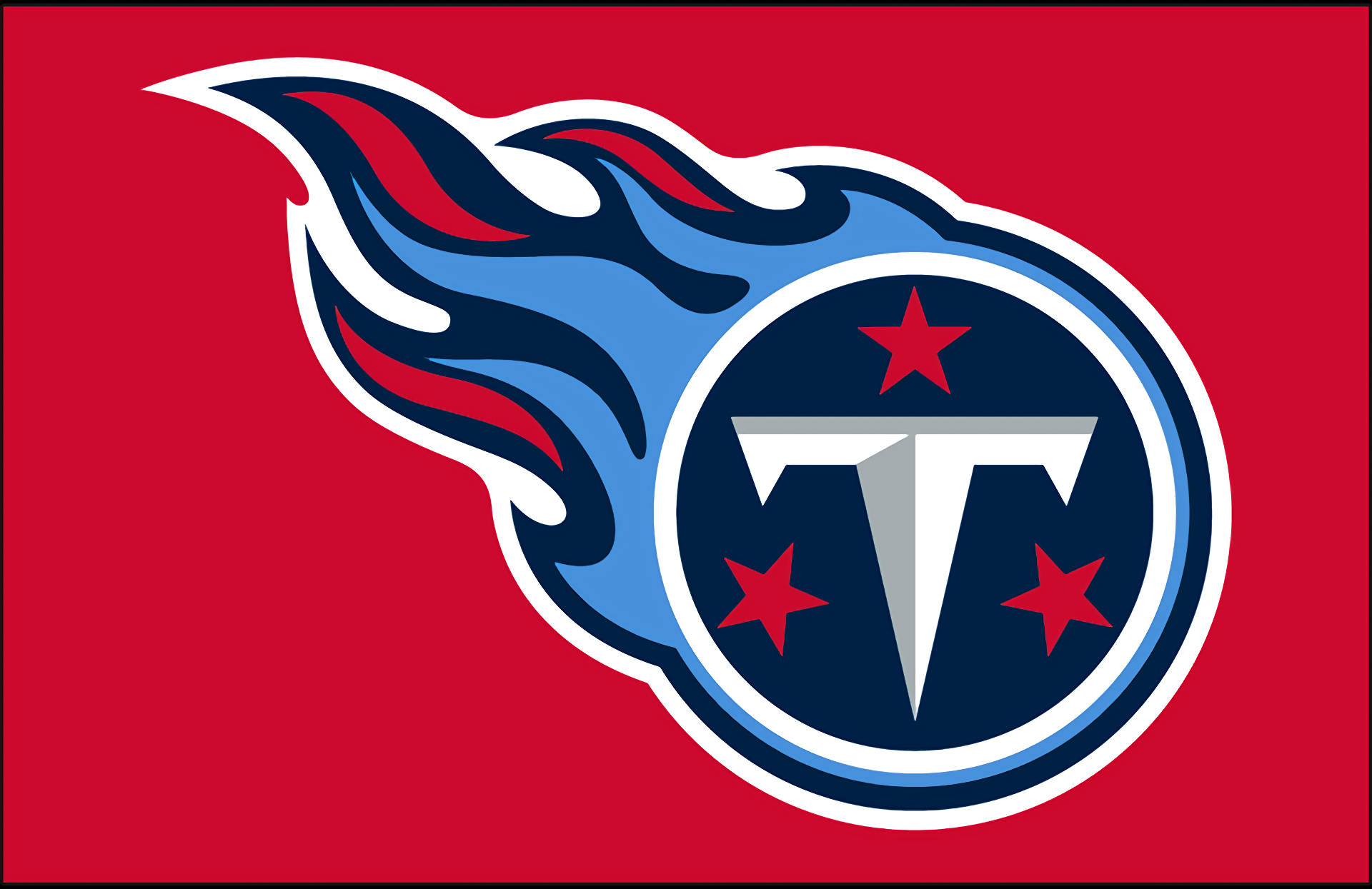 Tennessee Titans Red Logo Background