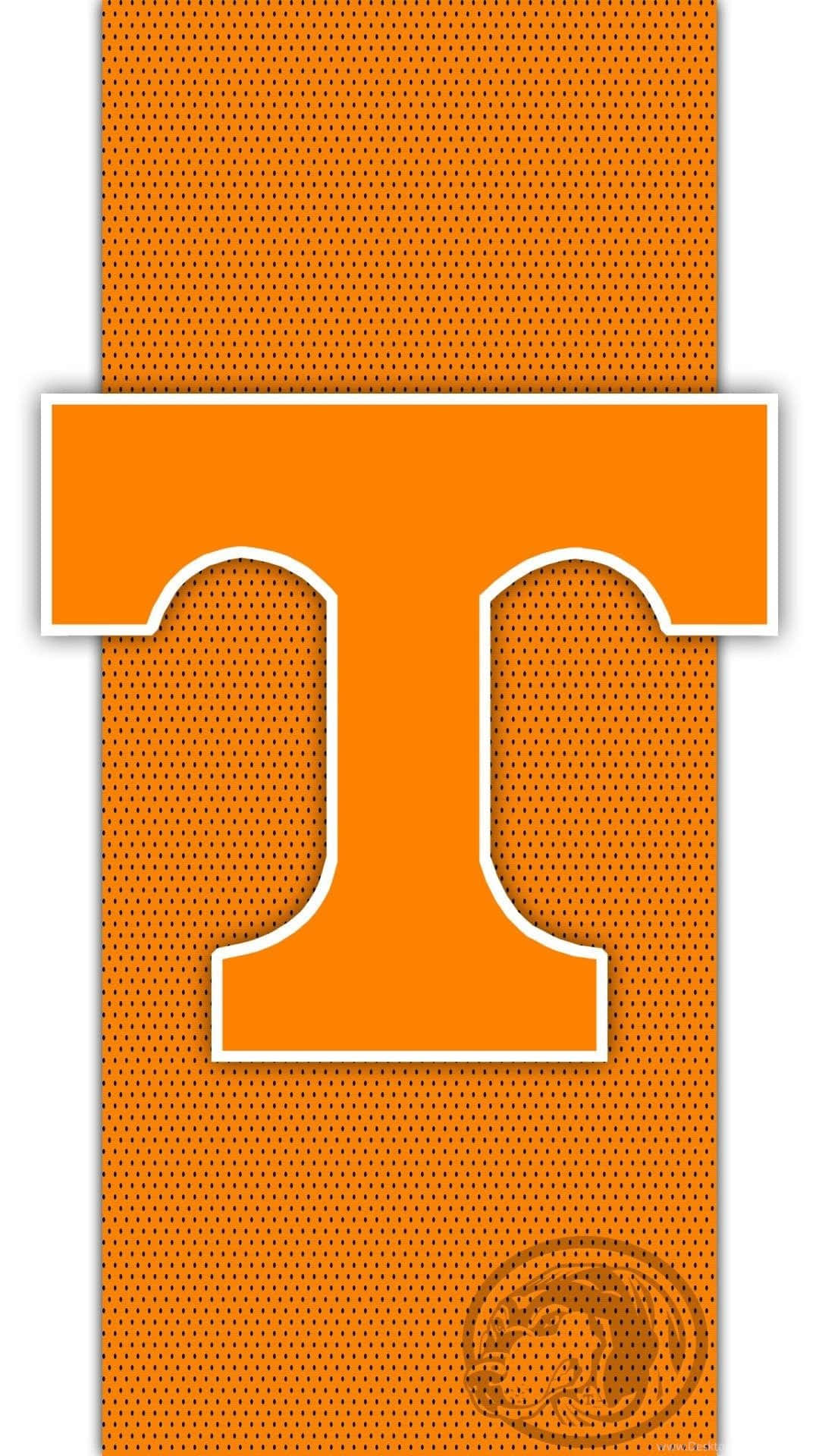 Tennessee Volunteers Logo On A White Background Background