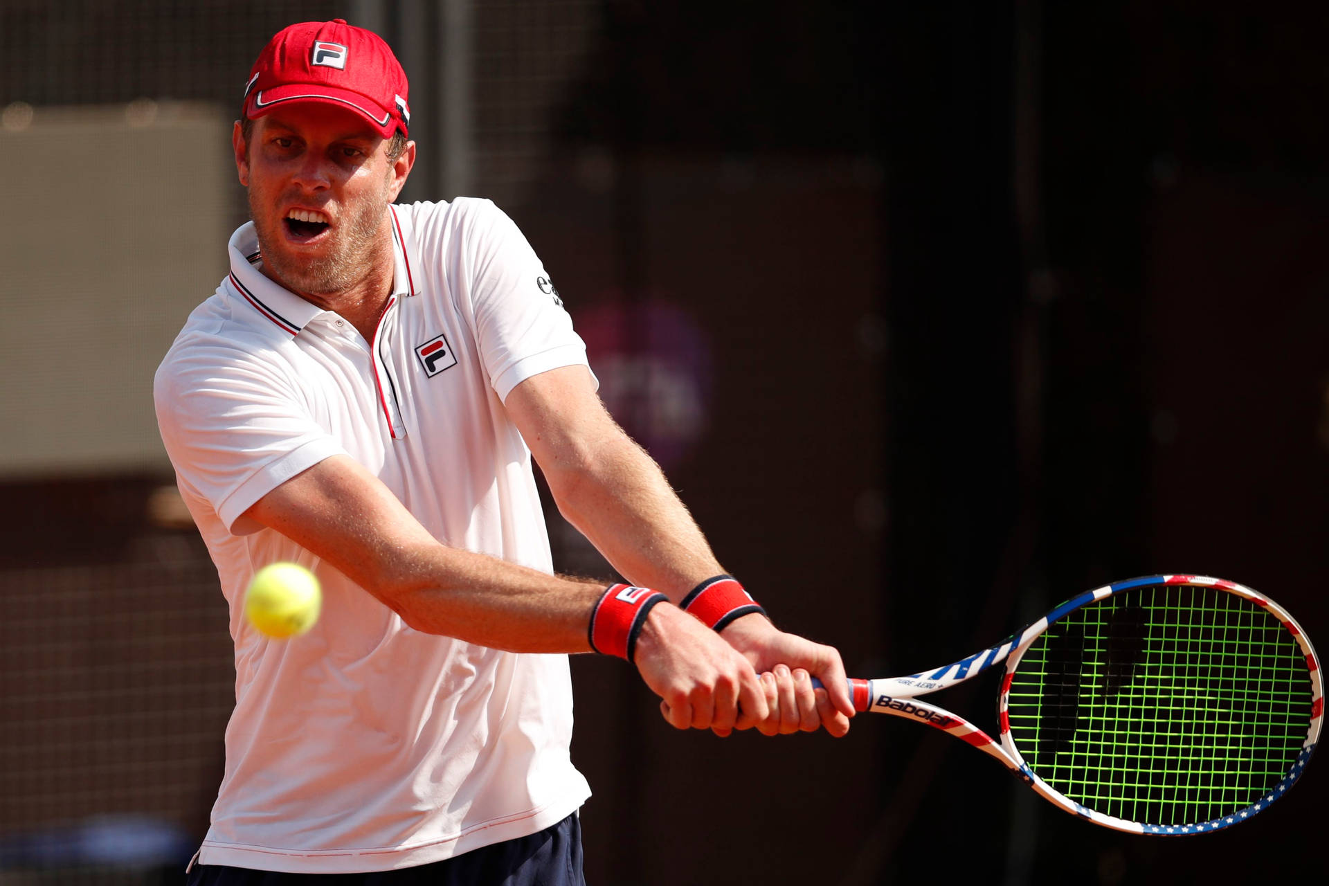 Tennis Athlete Sam Querrey Background