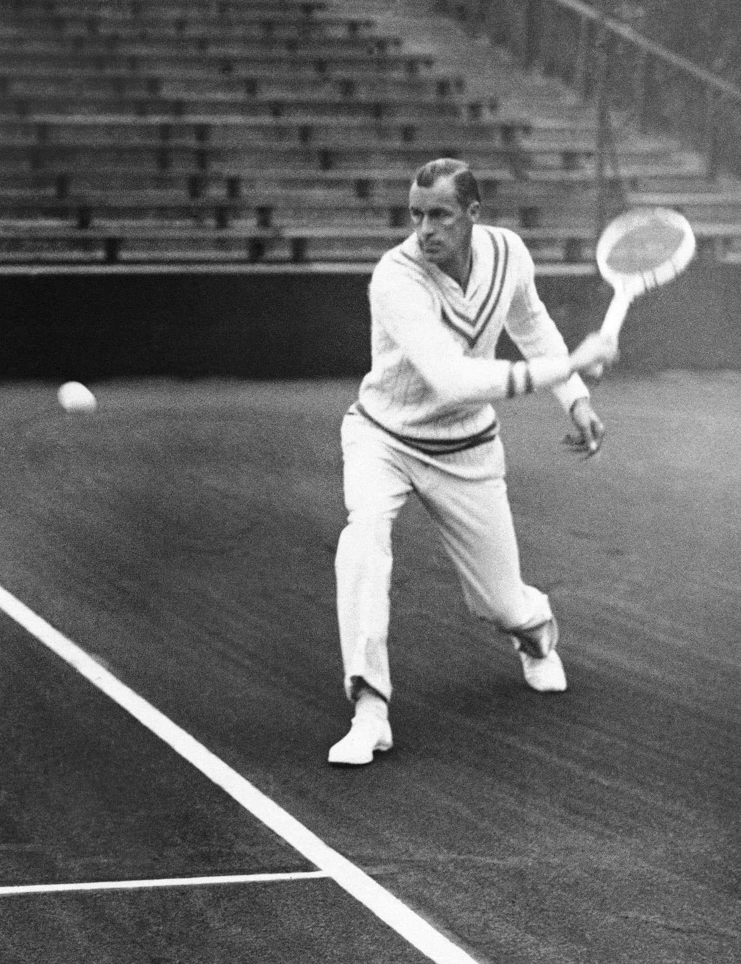 Tennis Bill Tilden Legend Theatrical Background