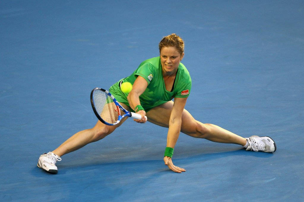 Tennis Female Star Kim Clijsters