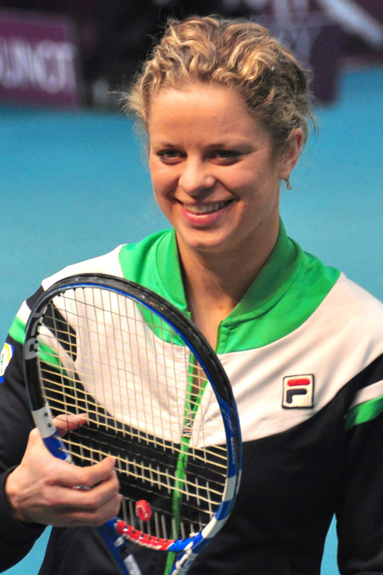 Tennis Game Star Kim Clijsters Background