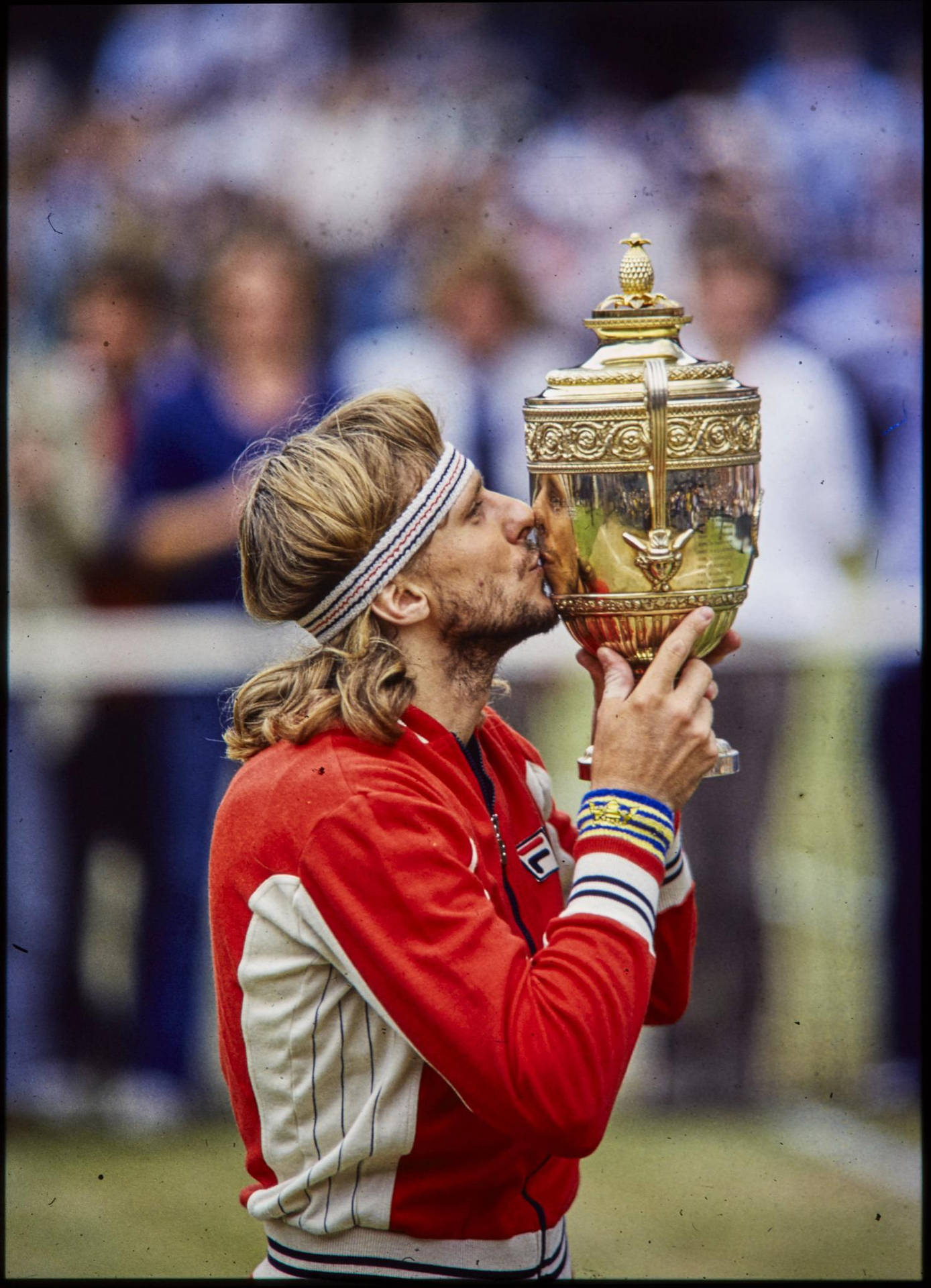 Tennis Gentlemen's Singles Trophy Björn Borg Background