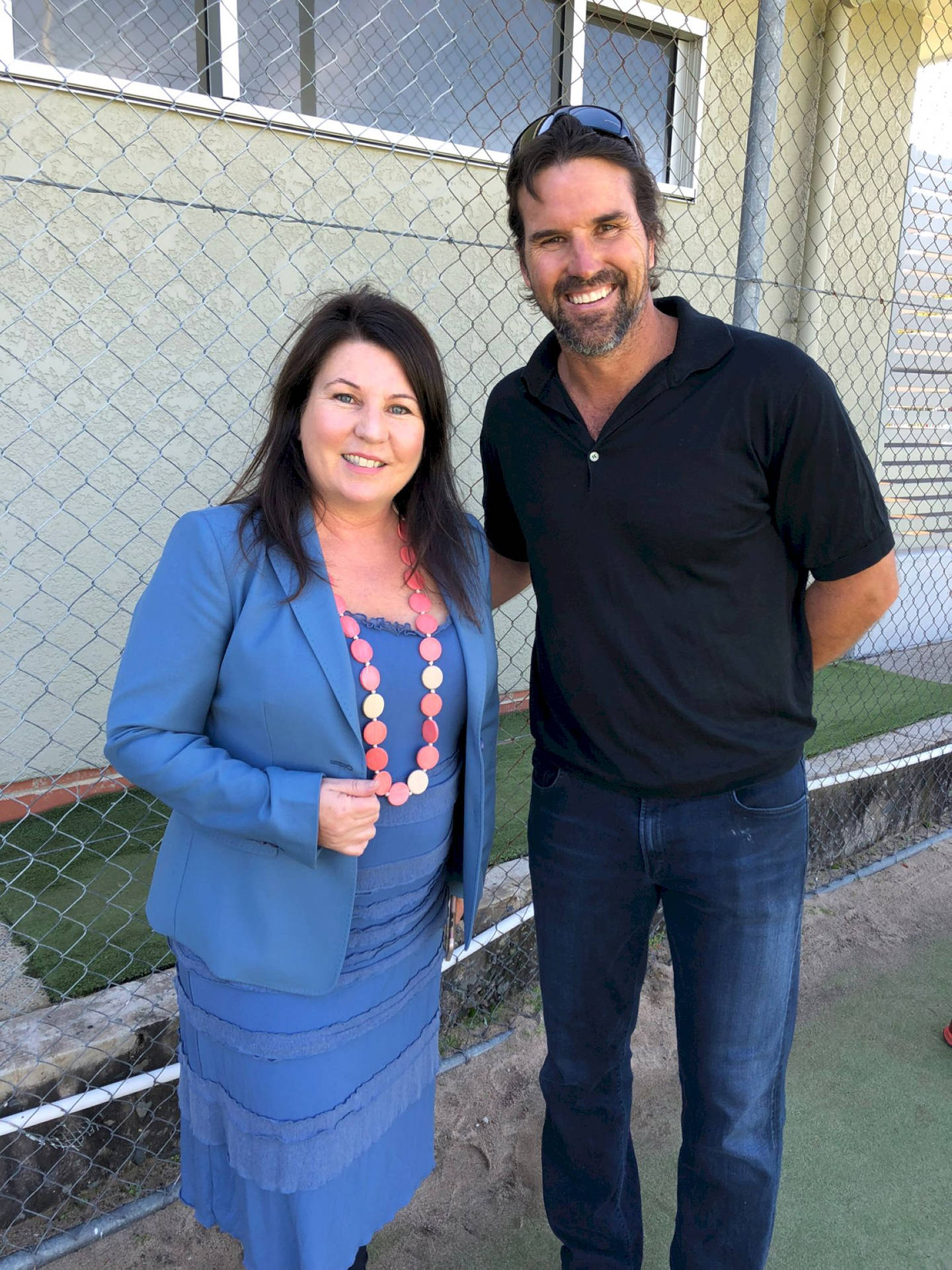 Tennis Legend Patrick Rafter Signing Autograph For A Fan.