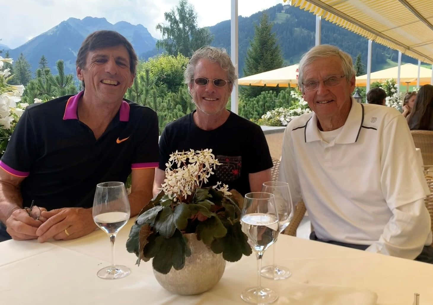 Tennis Legends Casual Gathering Background