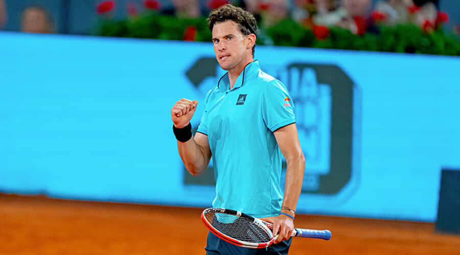 Tennis Player Celebrating Victoryon Court.jpg Background