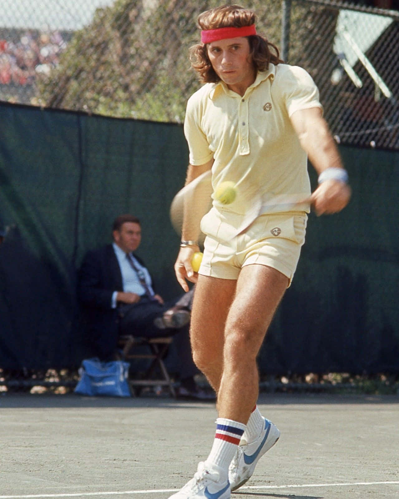 Tennis Pro Guillermo Vilas Wimbledon Open