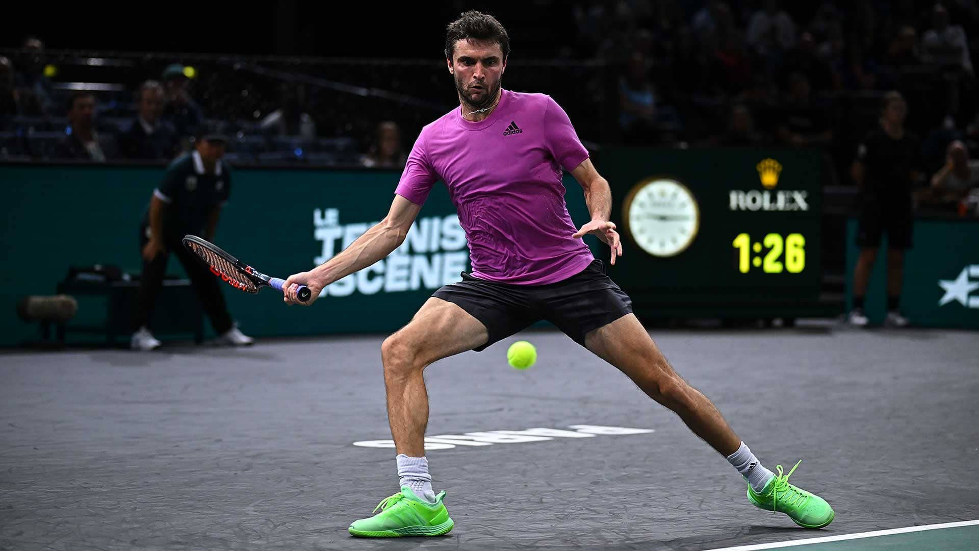 Tennis Star Gilles Simon Background