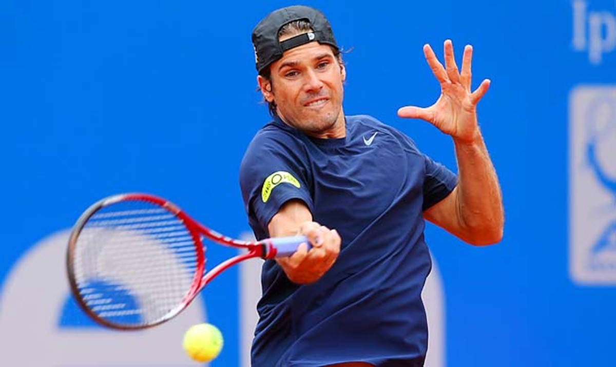 Tense Tommy Haas