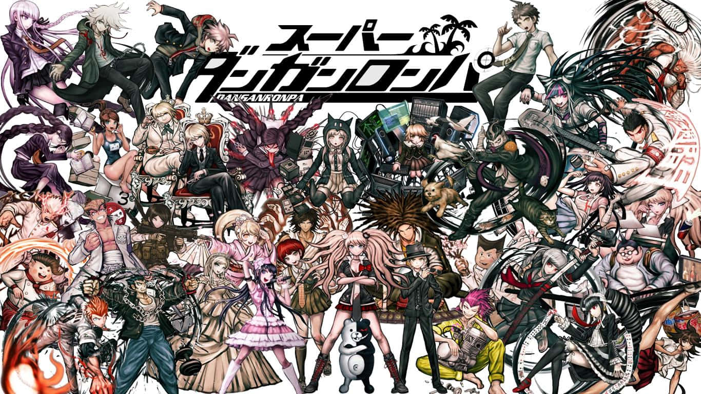 Tension Rises In Danganronpa 2 Goodbye Despair Background