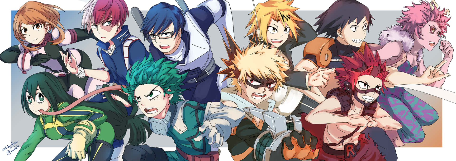 Tenya Iida - A Hero Of Justice Background