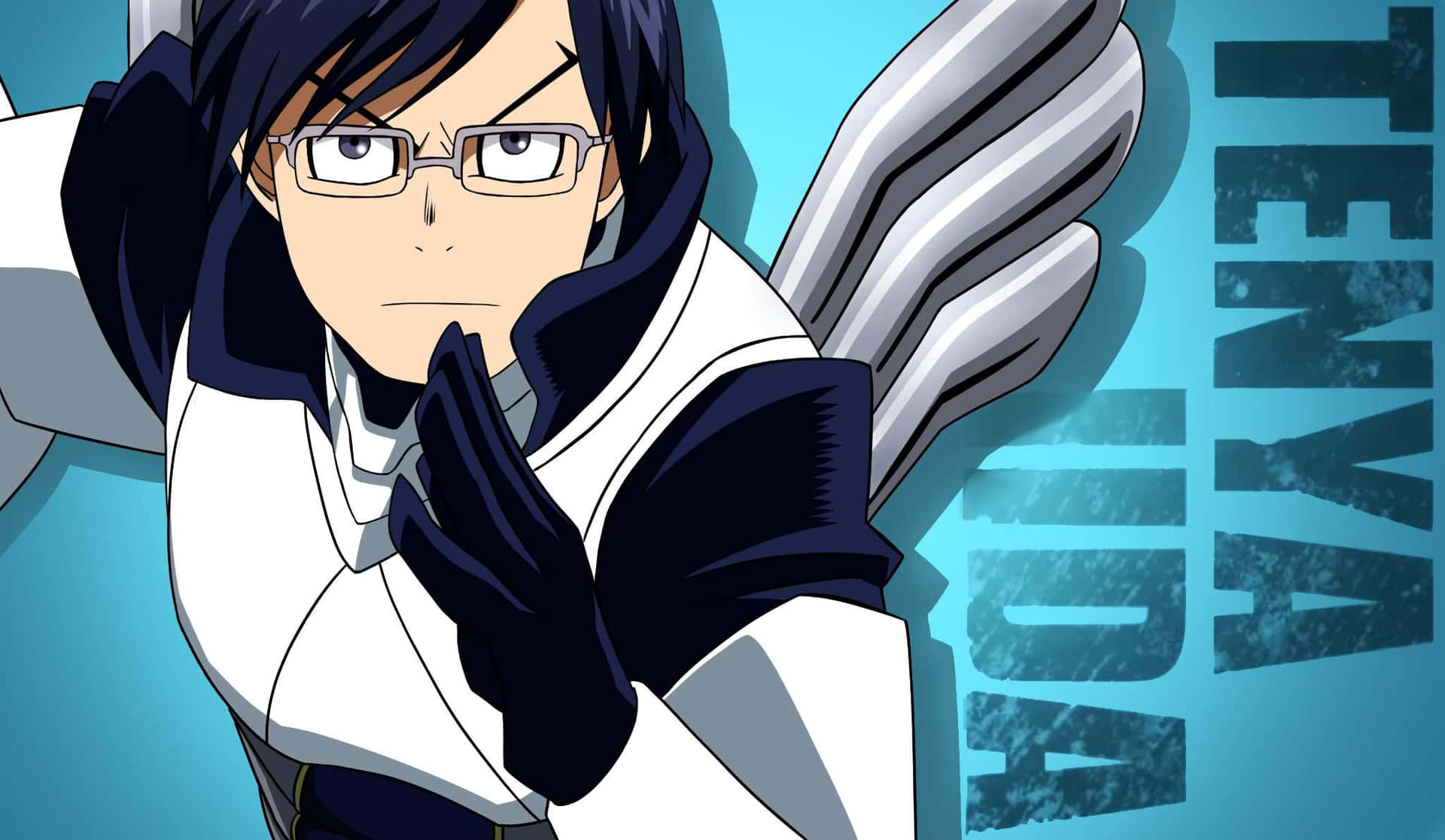 Tenya Iida Standing Confidently And Ready For Action Background