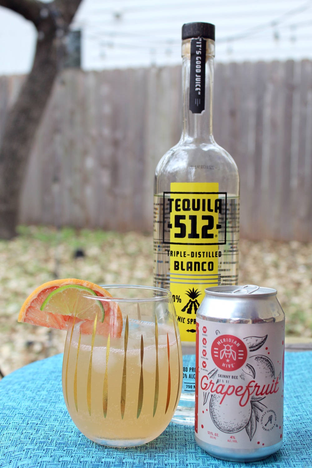 Tequila 512 Blaco Grapefruit Drink