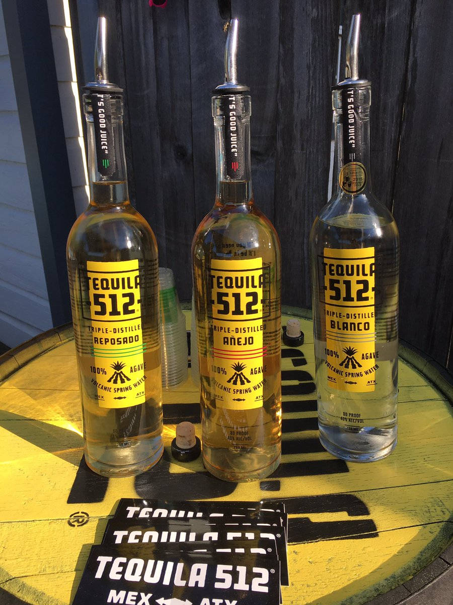 Tequila 512 Bottles With Bar Filter