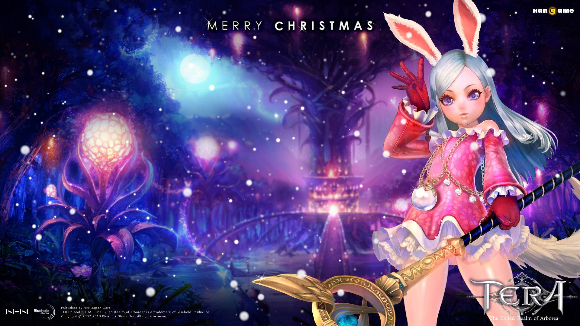 Tera Merry Christmas Holiday Promotion Background