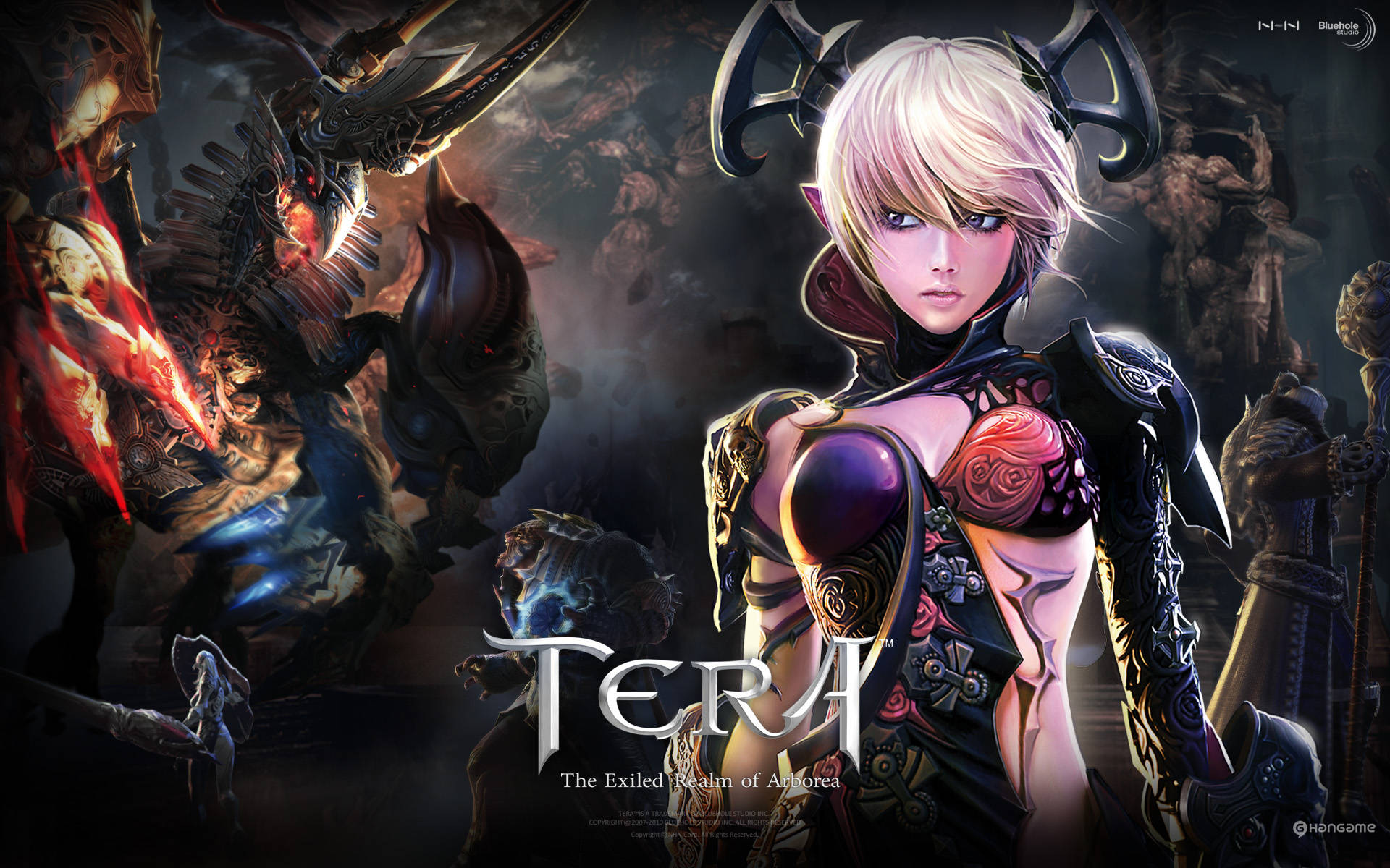 Tera Online Game World Cover Art Background