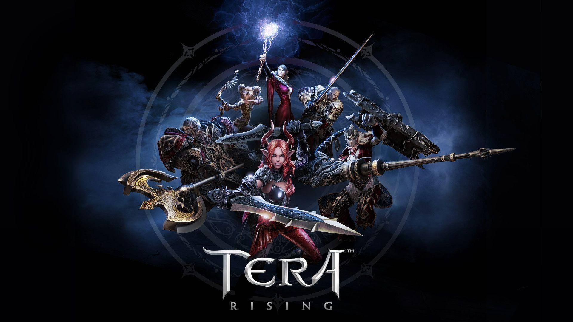 Tera's Intimidating Warrior Background