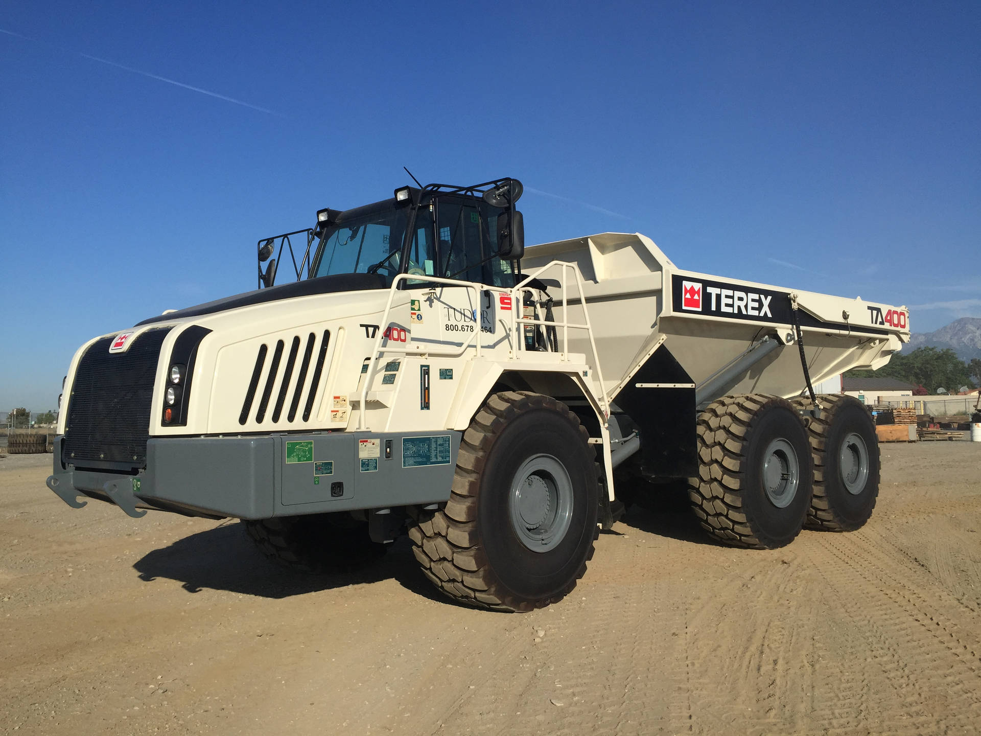 Terex Cool Truck Background